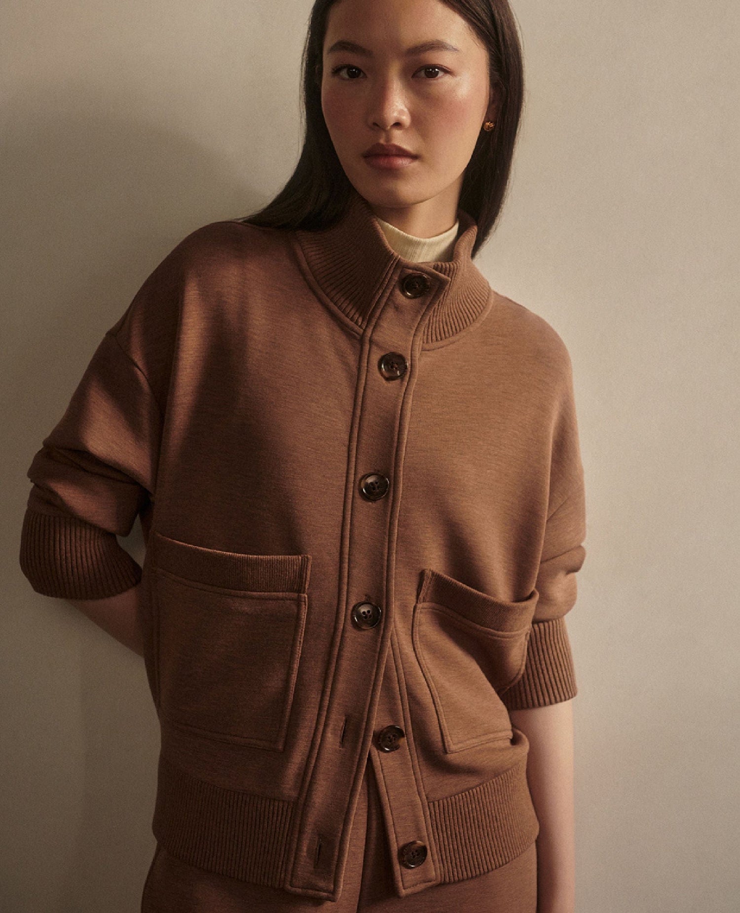 Varley Sabrina Sweatshirt Golden Bronze Marl