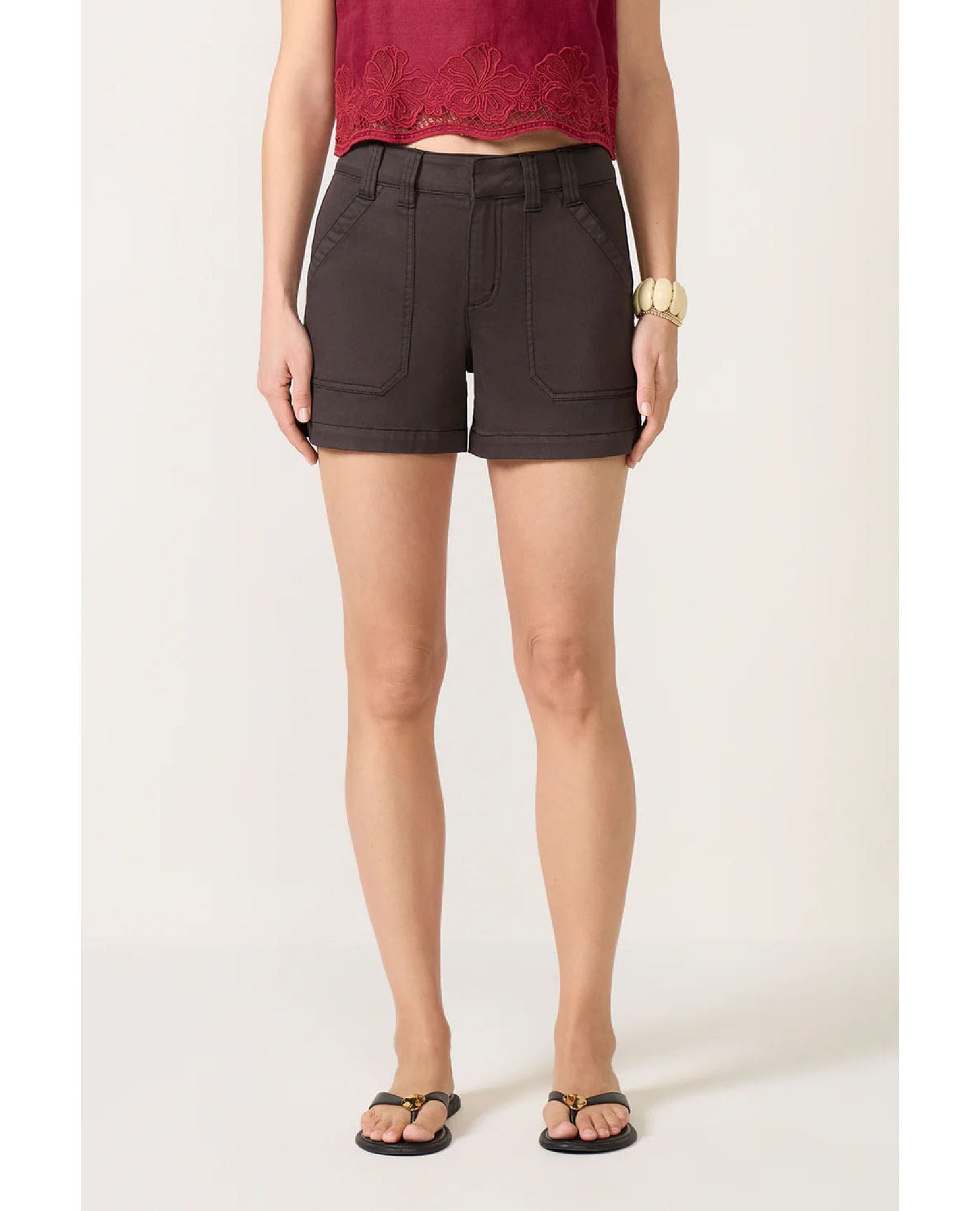Wander On Stretch Short Obsidian