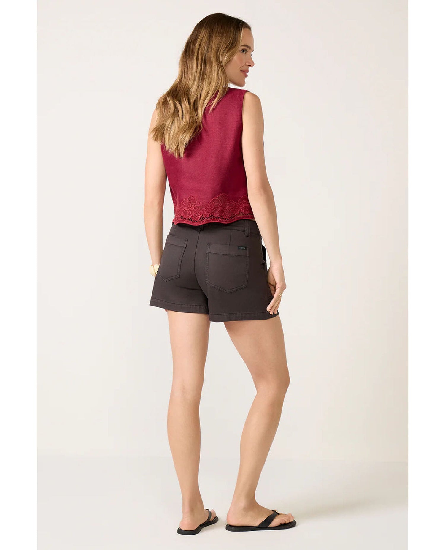 Wander On Stretch Short Obsidian