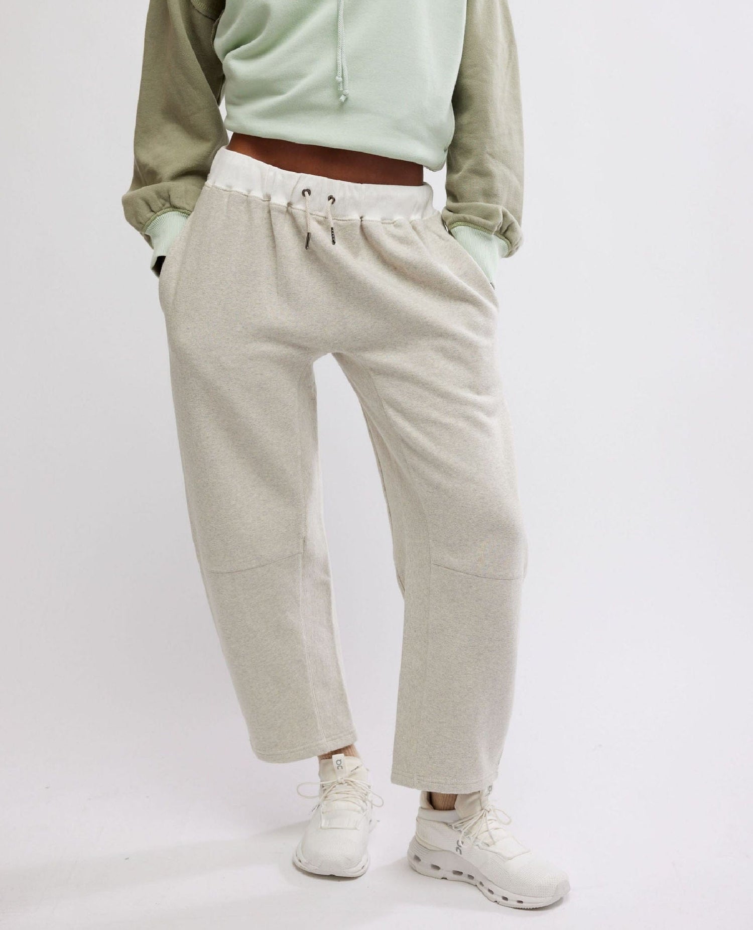 You Wish Pant in Heather Grey