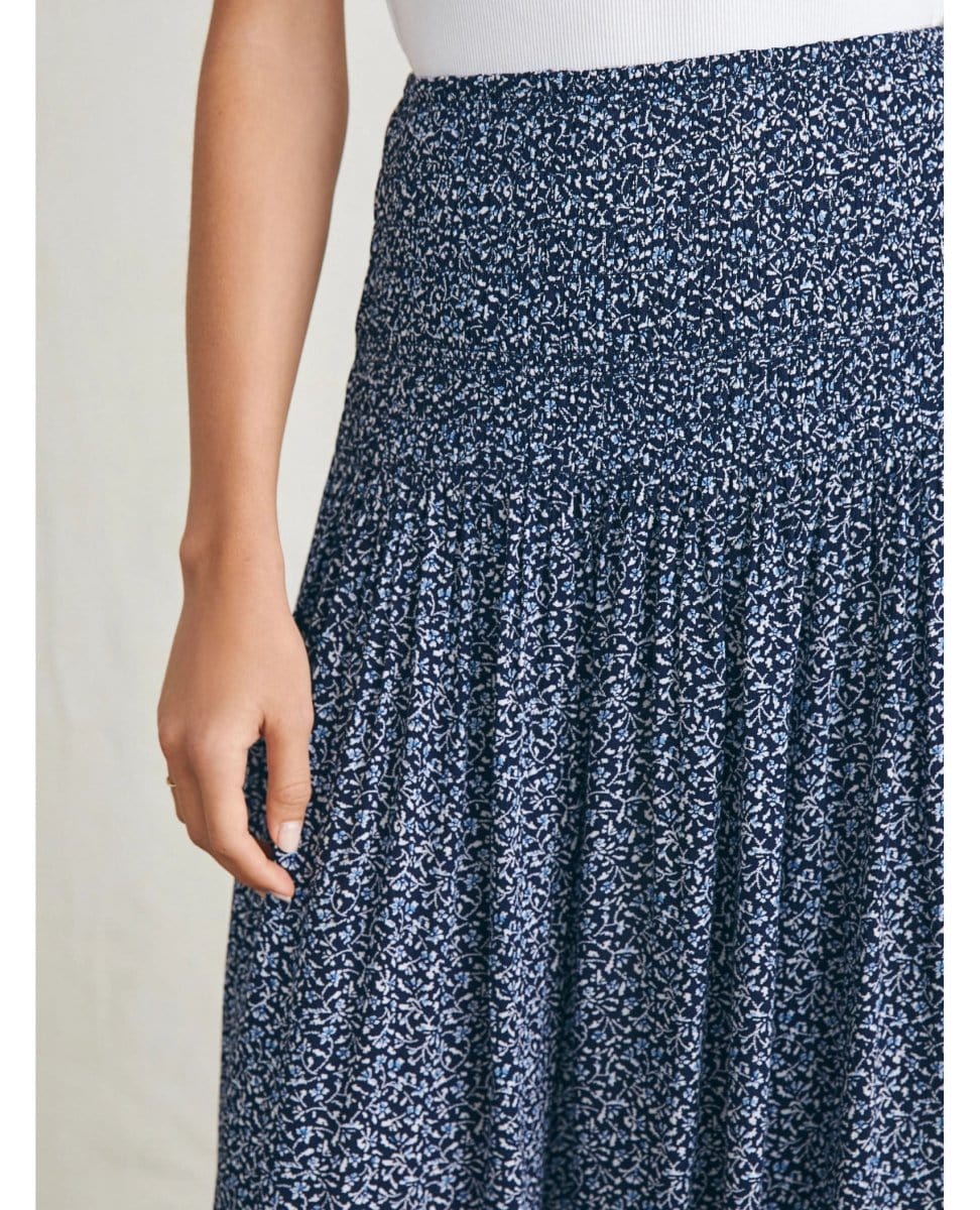 Alisee Skirt Navy Riverton - PINK ARROWS