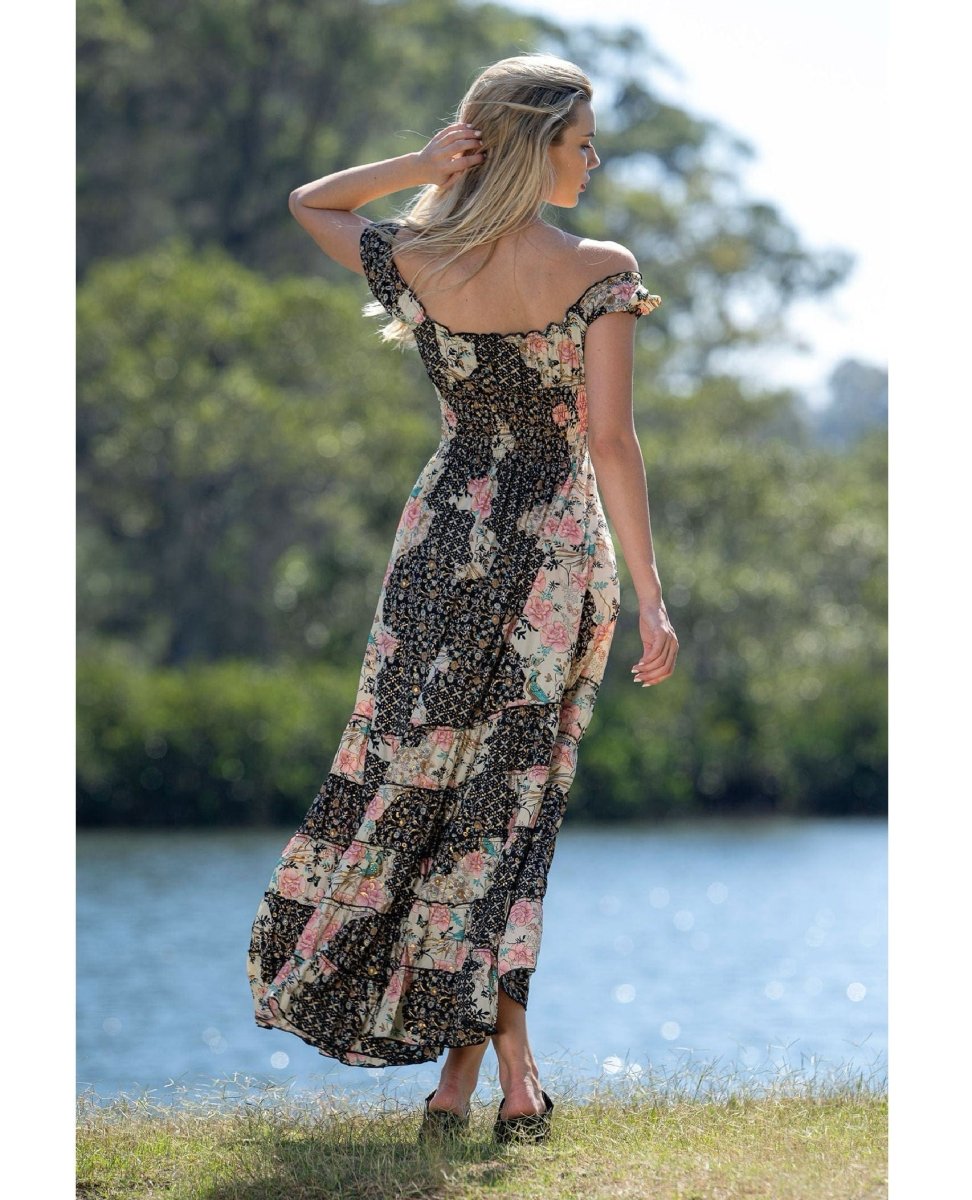 Amirah Rosa Dress - PINK ARROWS