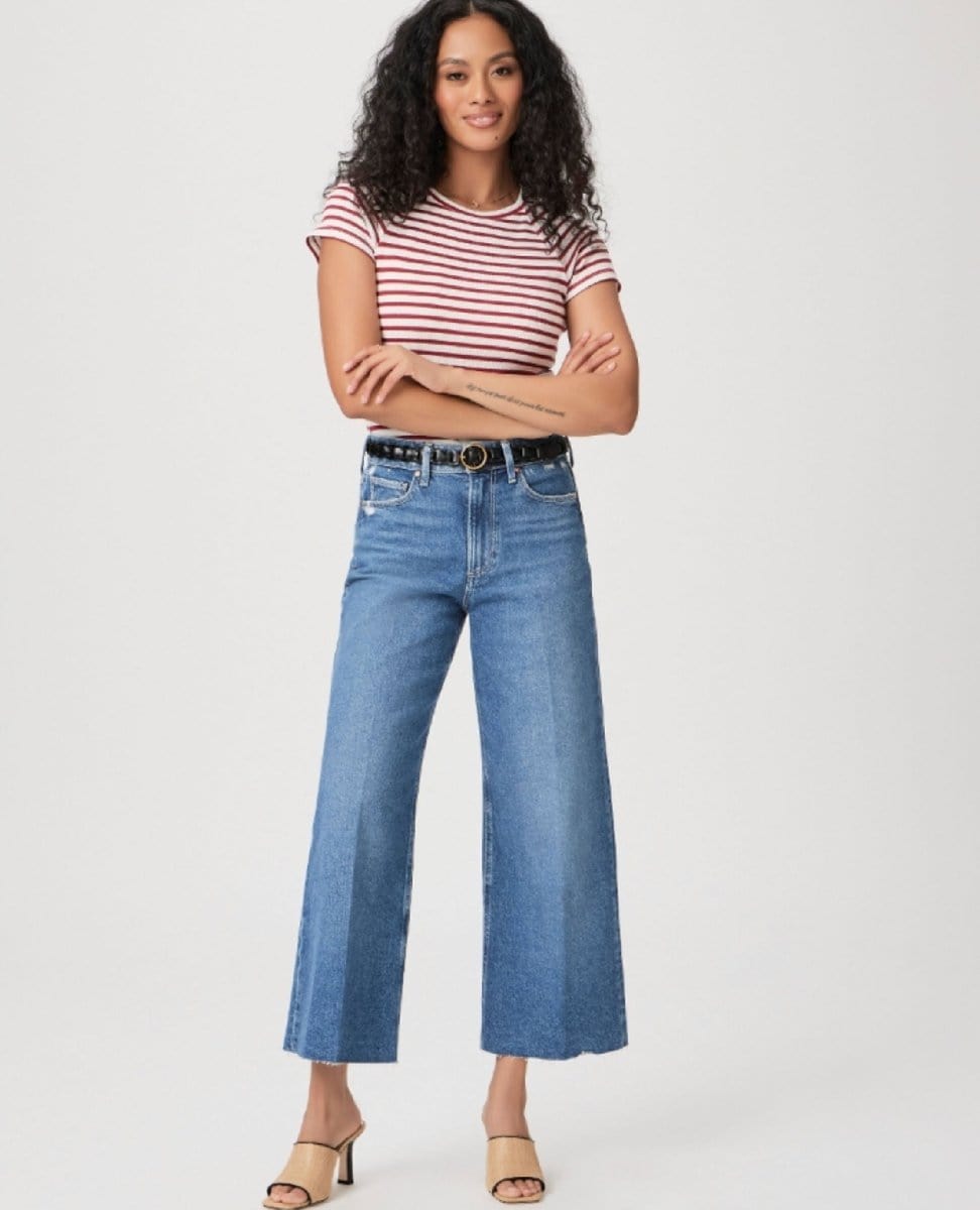 Anessa Wide Leg Jean Le Club - PINK ARROWS