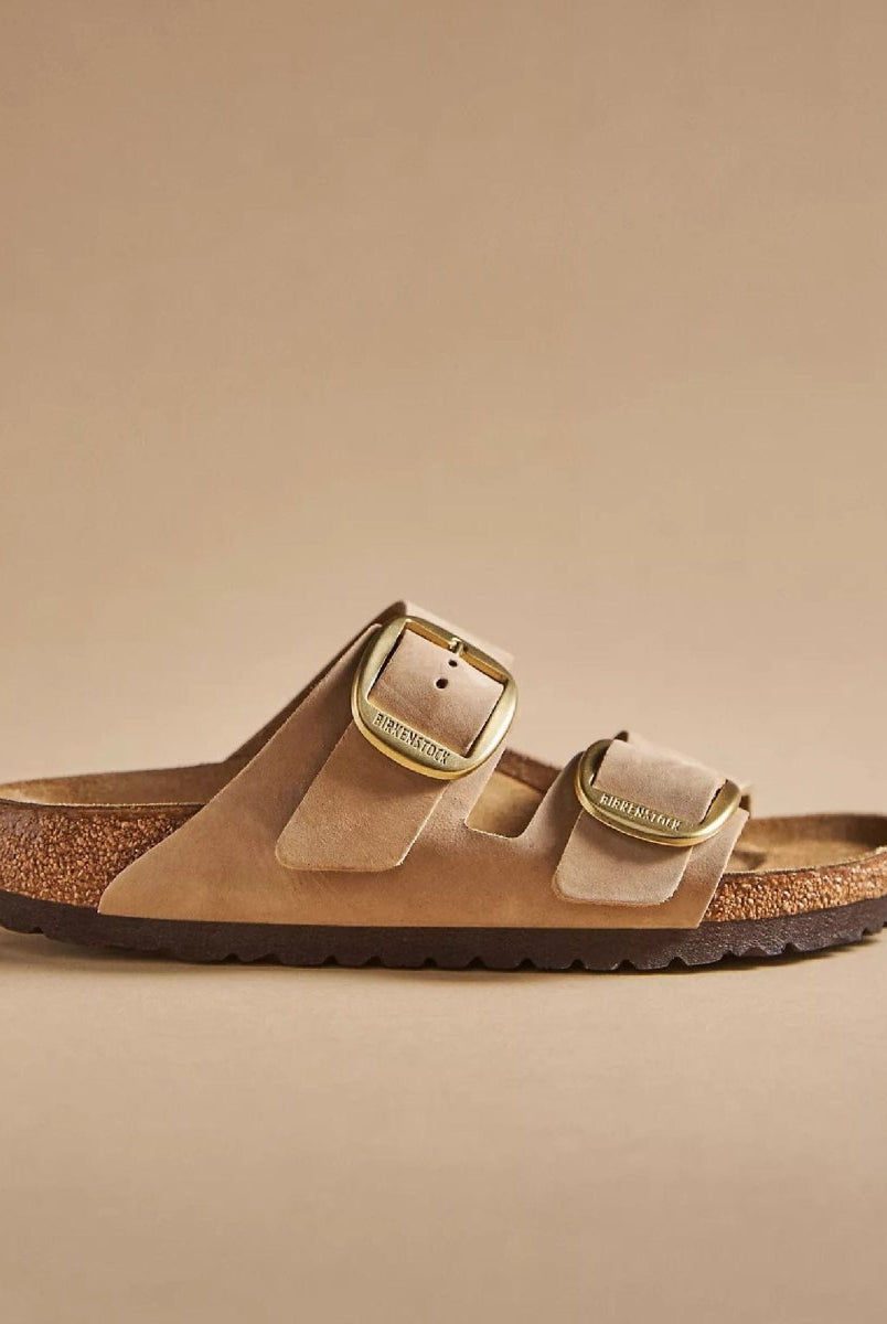 Arizona Big Buckle Sandcastle Nubuck - PINK ARROWS