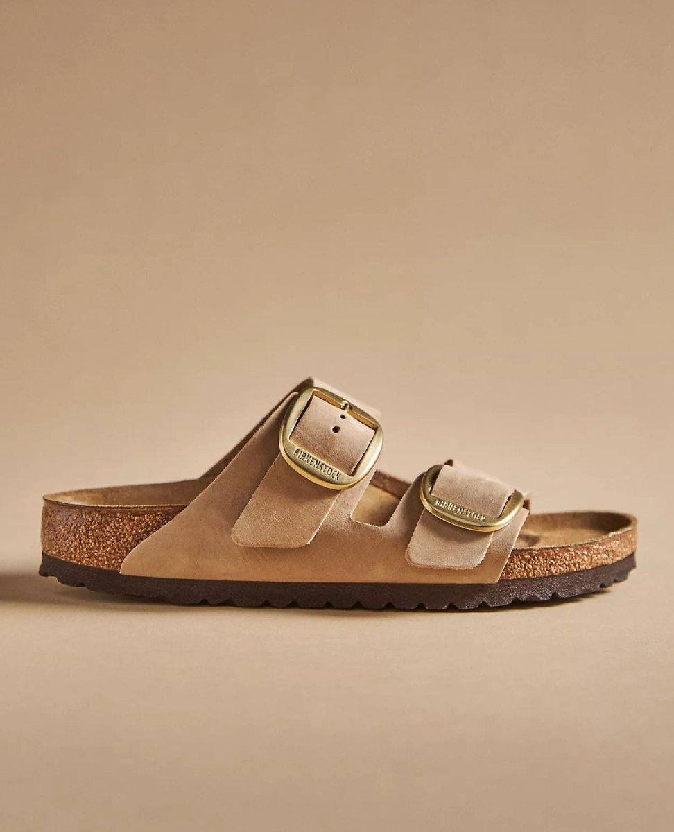 Arizona Big Buckle Sandcastle Nubuck - PINK ARROWS