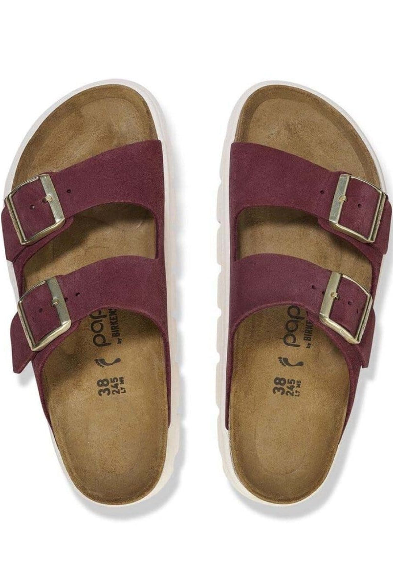 Arizona Platform Suede Berry Crush - PINK ARROWS