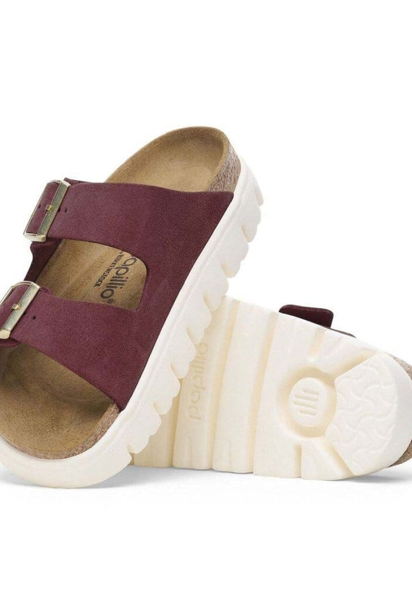 Arizona Platform Suede Berry Crush - PINK ARROWS