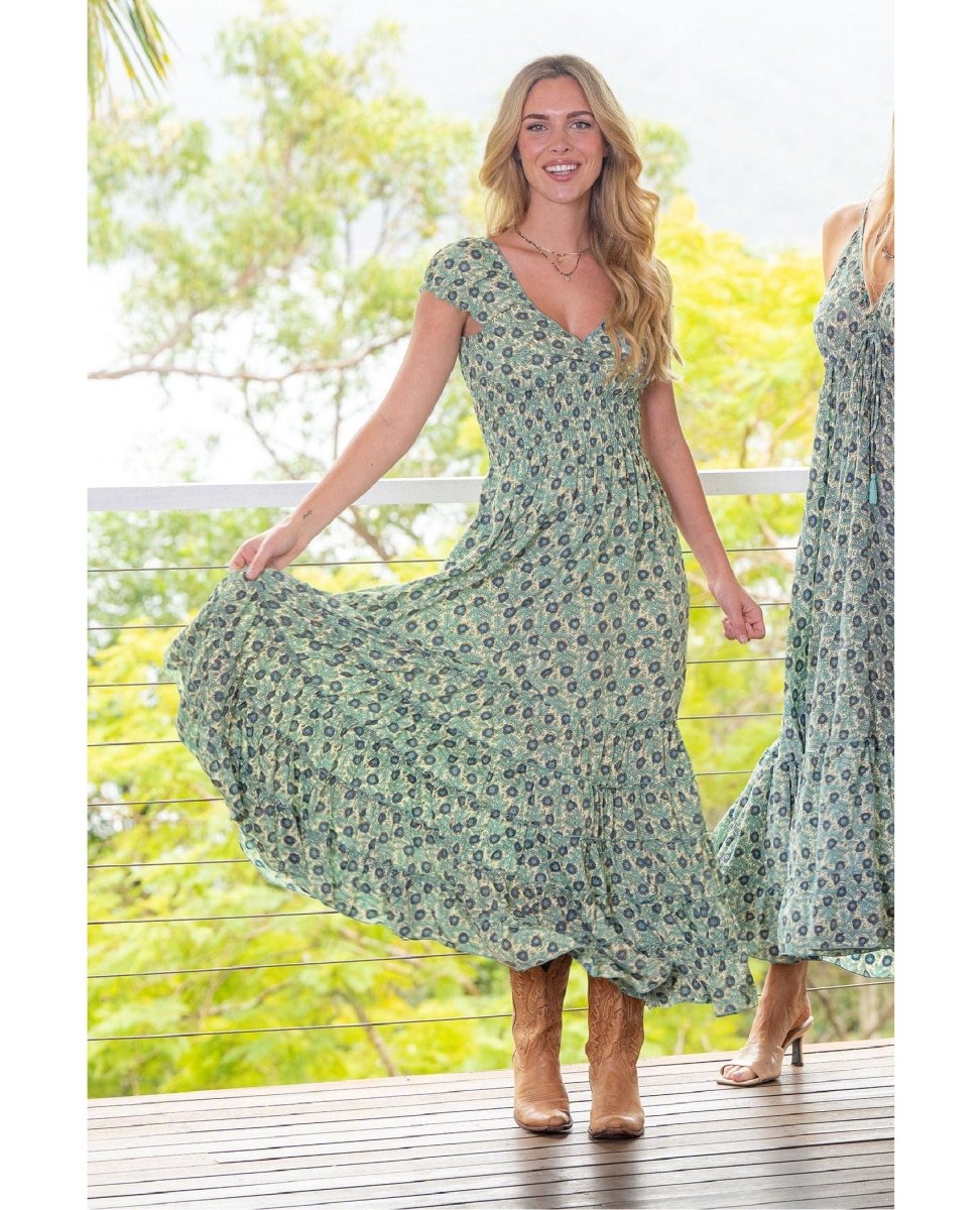 Asha Rosa Dress - PINK ARROWS