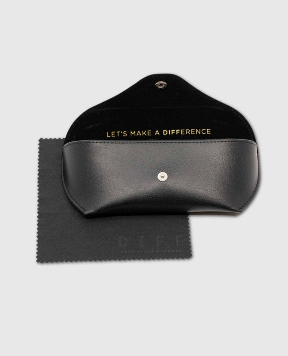 Bella Black + Grey Polarized Sunglasses - PINK ARROWS