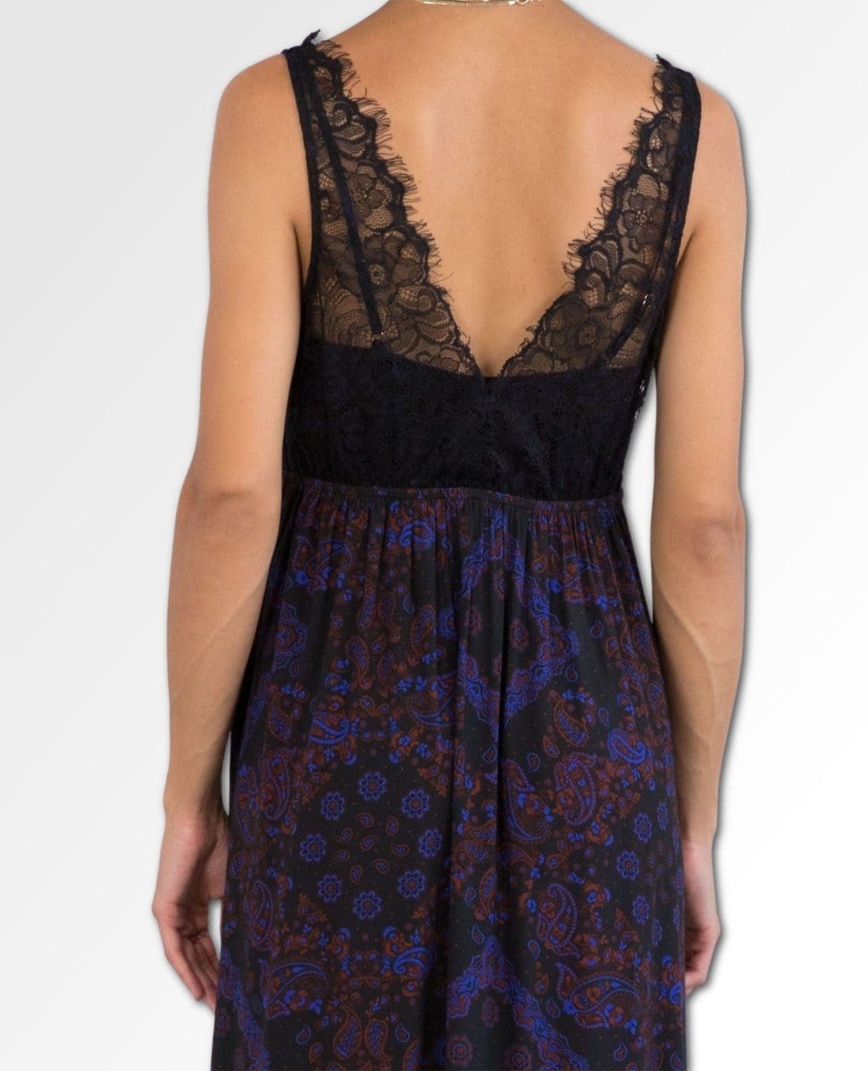 Belle Lace Maxi Dress - PINK ARROWS