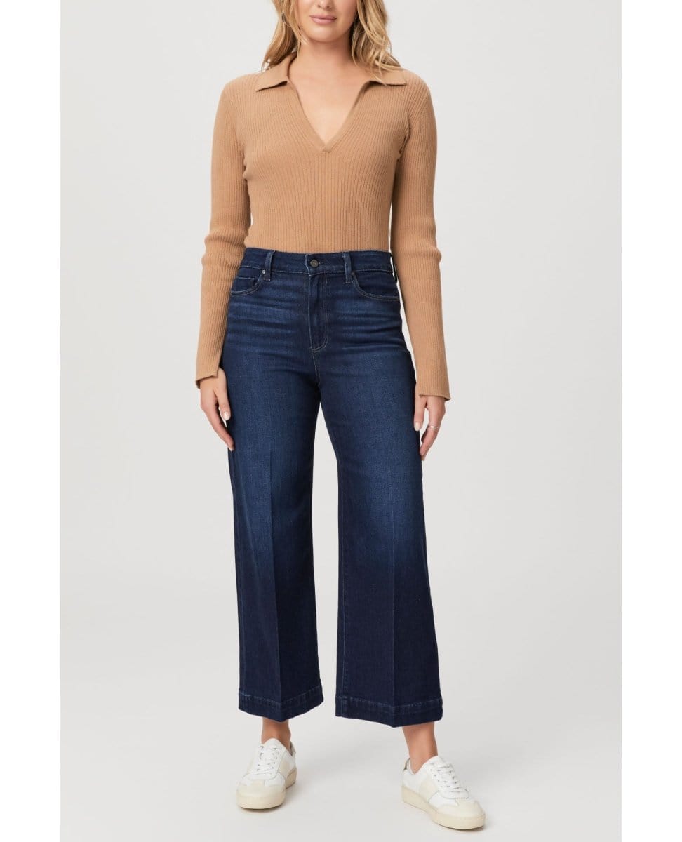 Bestseller Anessa Wide Leg Jean Starboard - PINK ARROWS