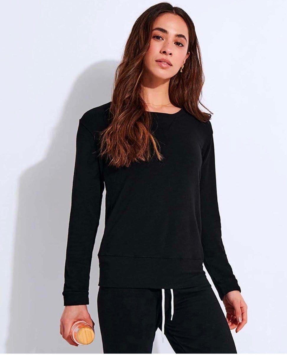 Bestseller Super Soft Sweatshirt Black - PINK ARROWS