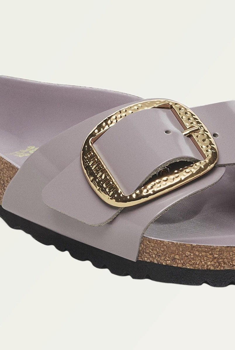 Birkenstock Madrid High Shine Faded Purple - PINK ARROWS