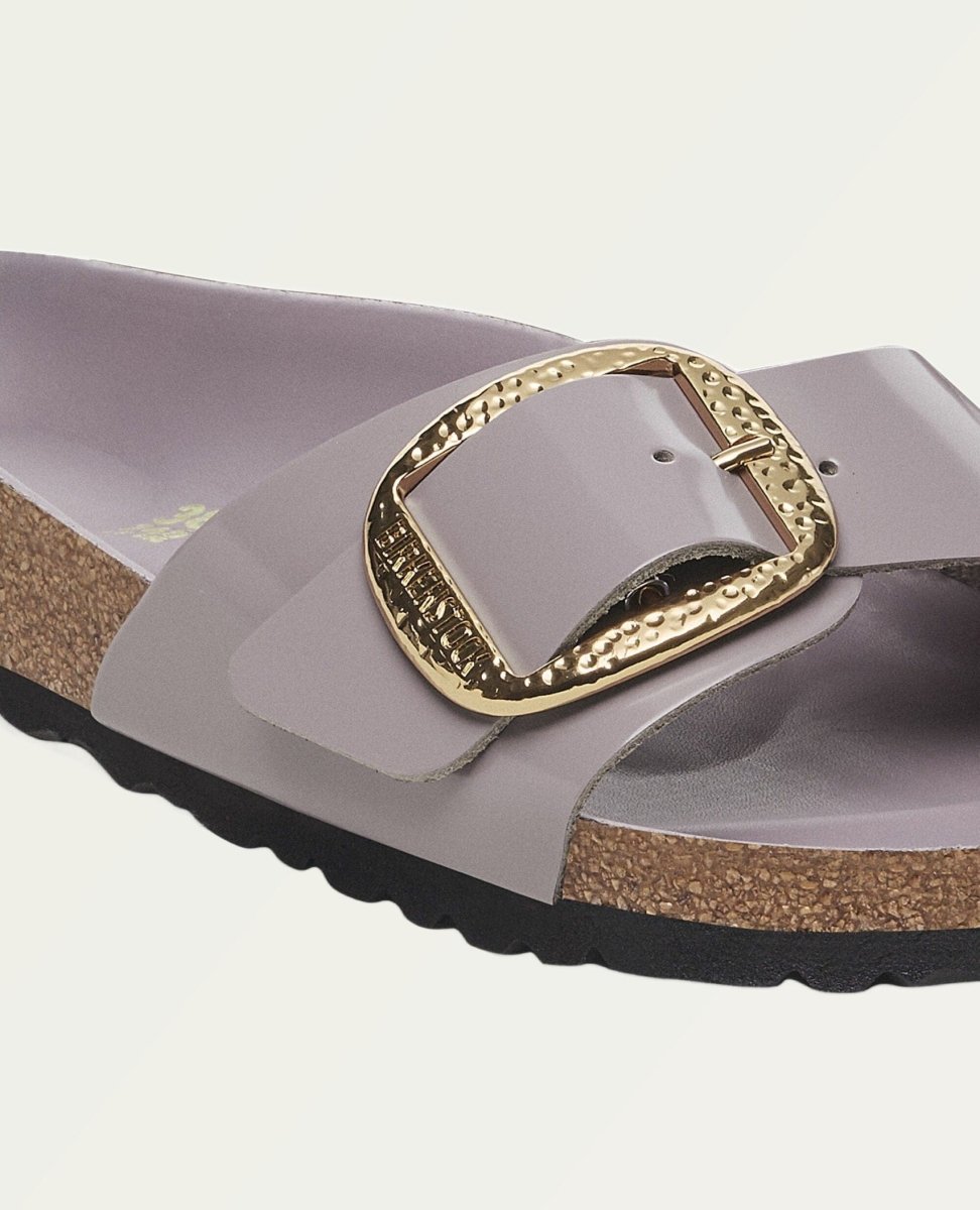 Birkenstock Madrid High Shine Faded Purple - PINK ARROWS