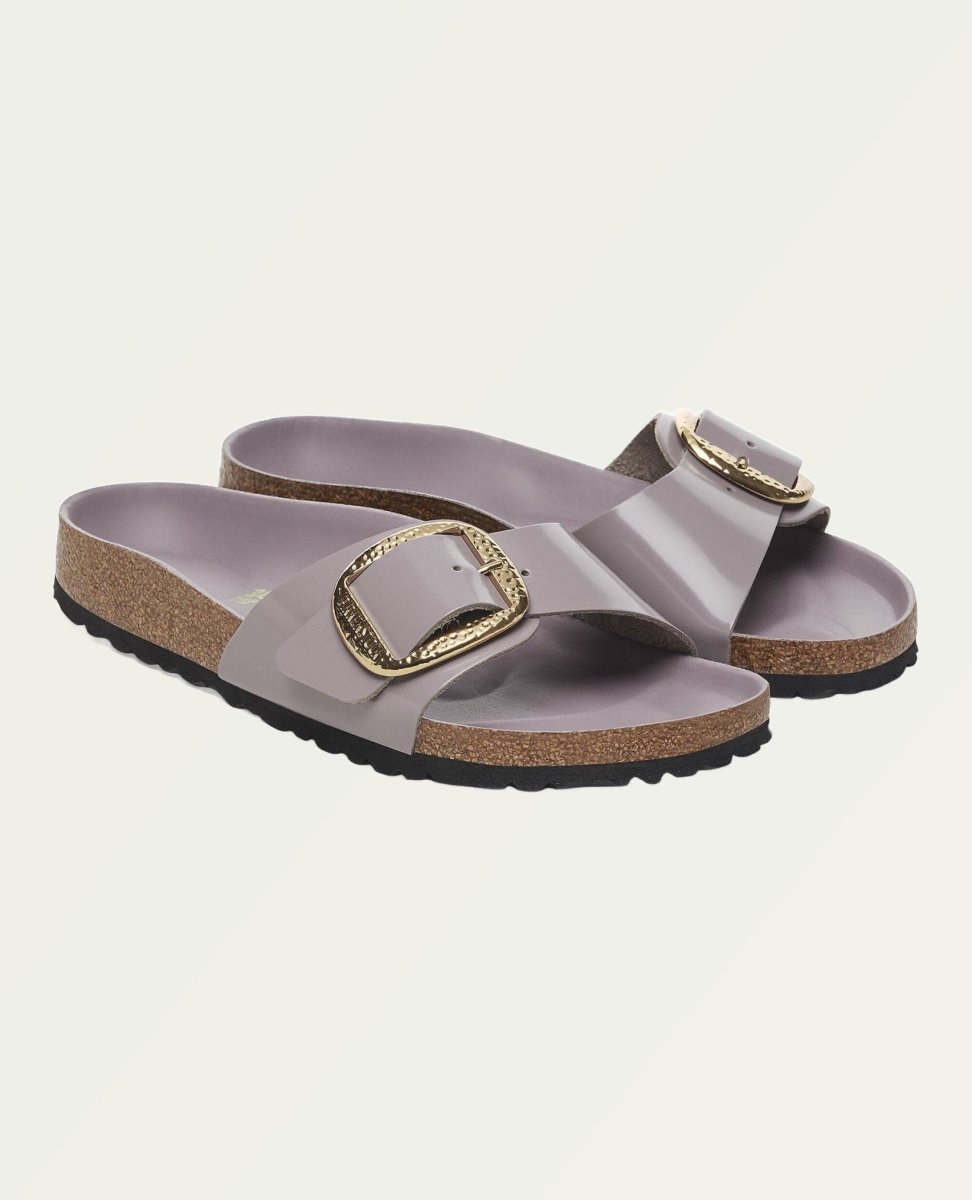 Birkenstock Madrid High Shine Faded Purple - PINK ARROWS