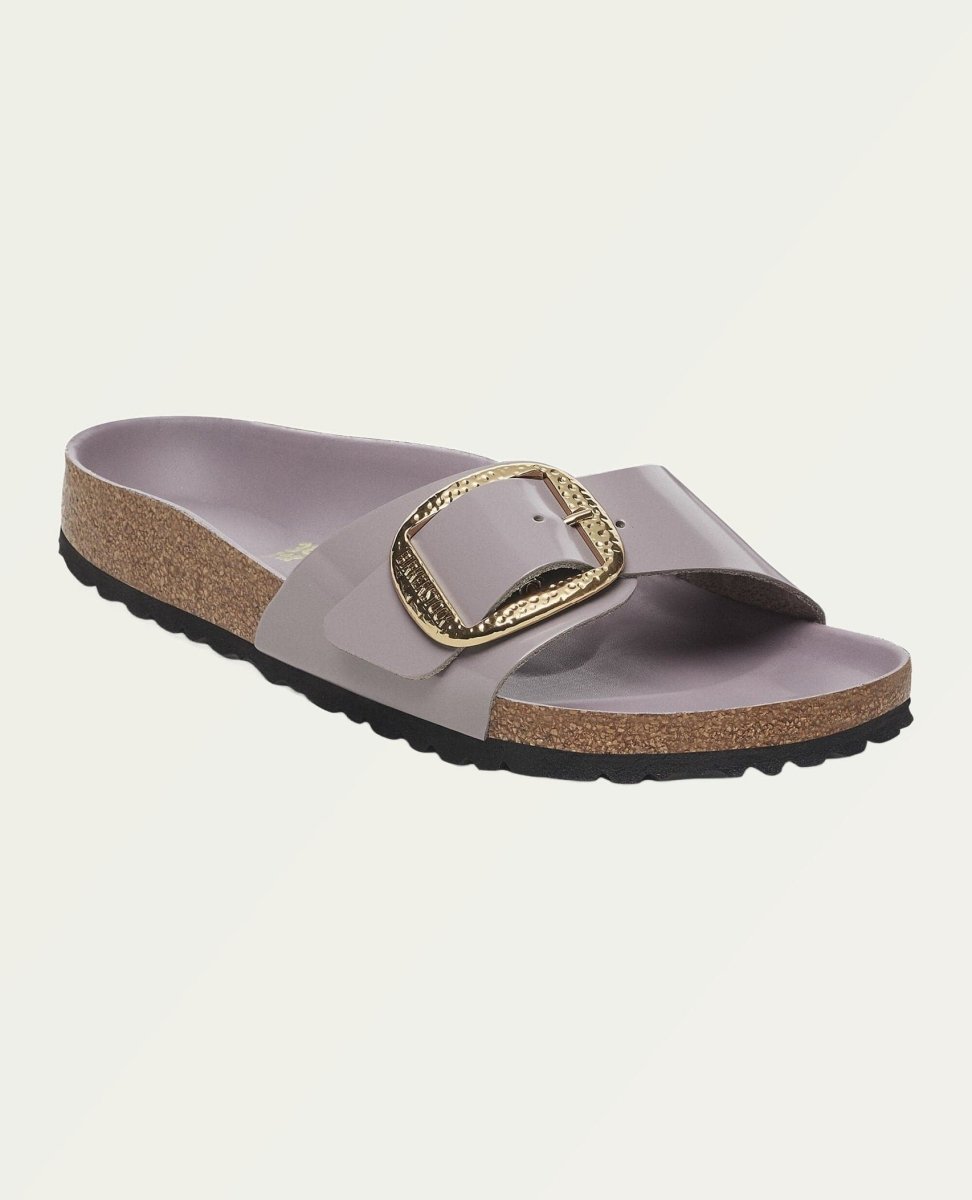 Birkenstock Madrid High Shine Faded Purple - PINK ARROWS