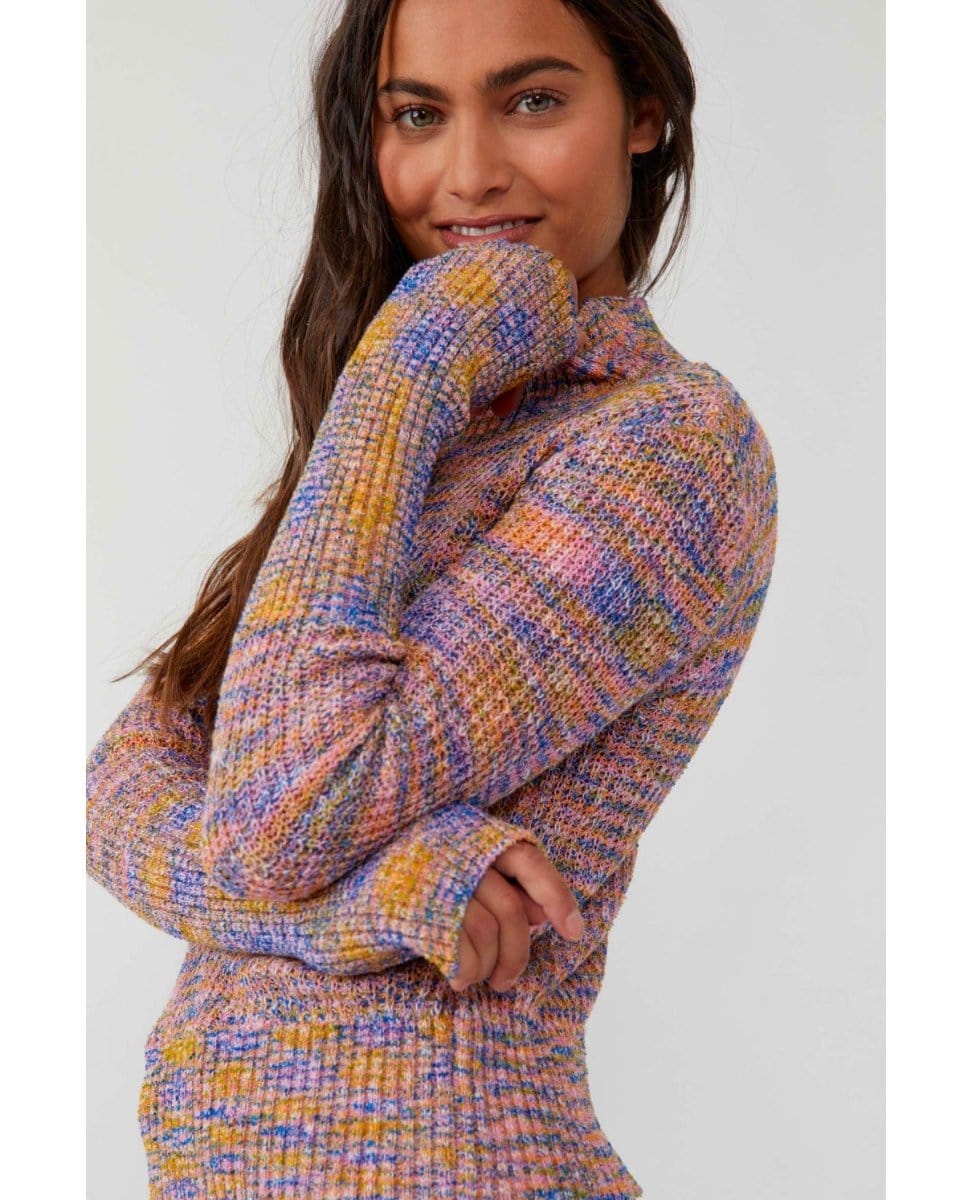 Blair Spacedye Pullover Candy Combo - PINK ARROWS