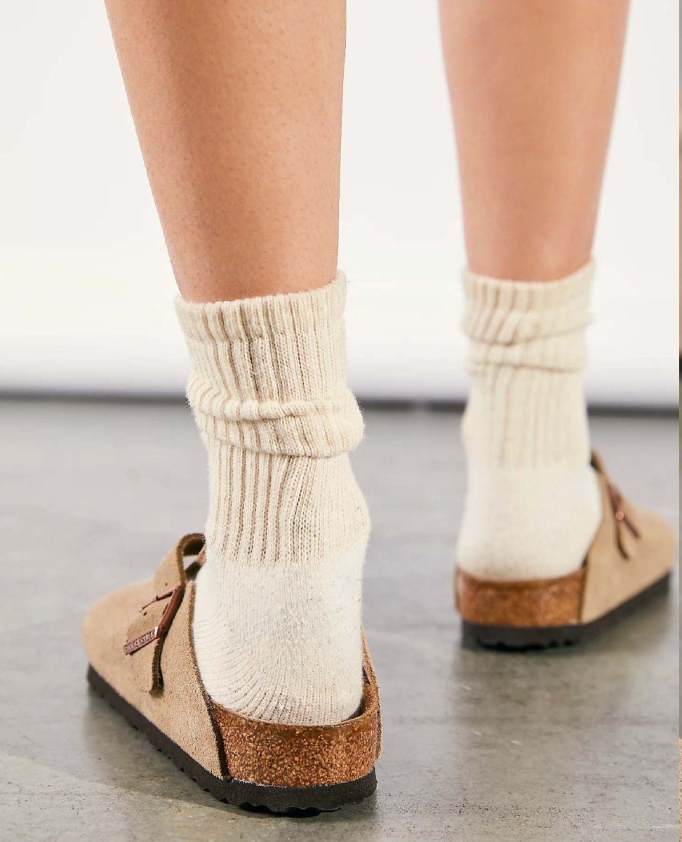 Boston Taupe Suede - PINK ARROWS