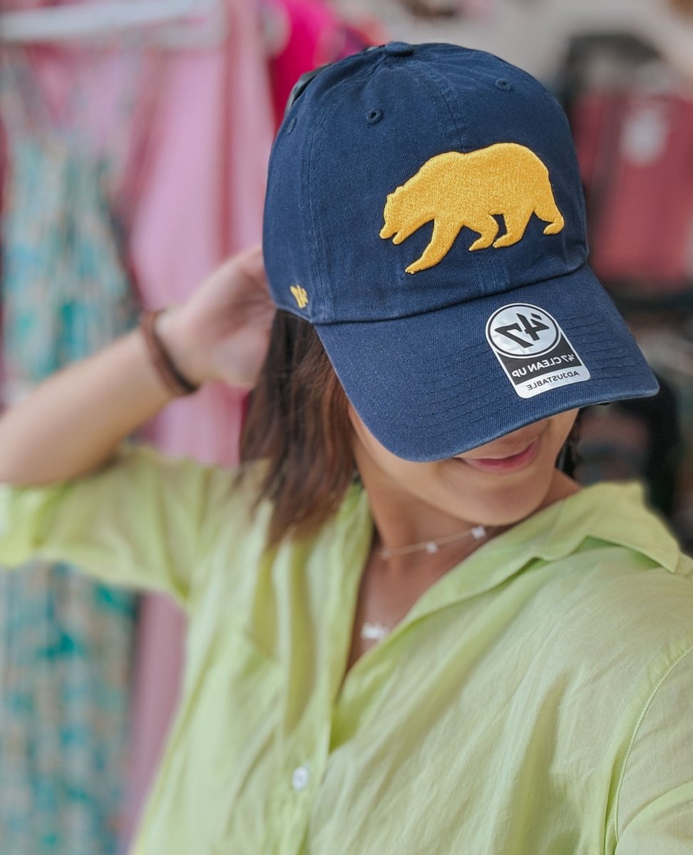 Cal Berkeley Golden Bears Clean Up Hat - PINK ARROWS