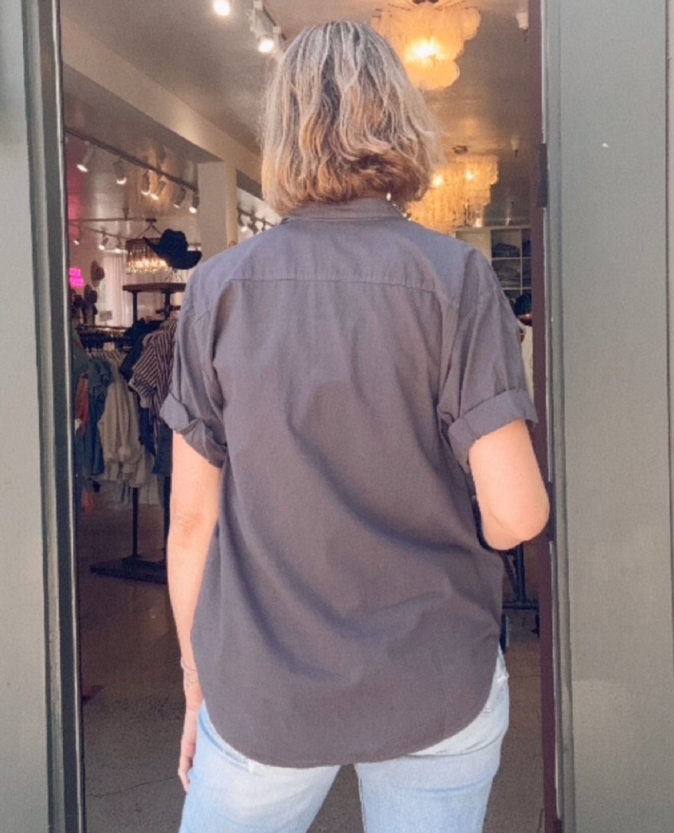 Channing Shirt Ash - PINK ARROWS