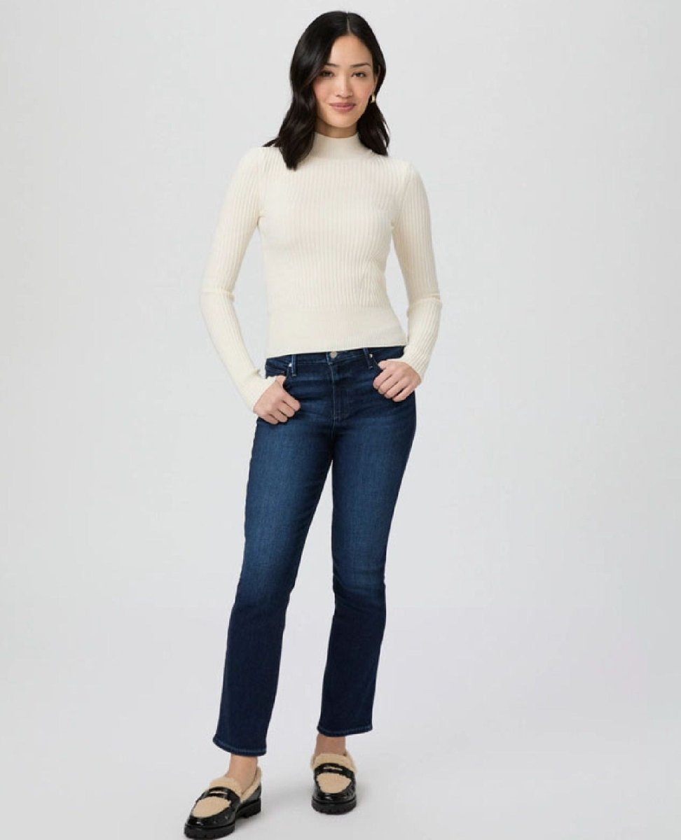 Cindy High Rise Straight Praline - PINK ARROWS