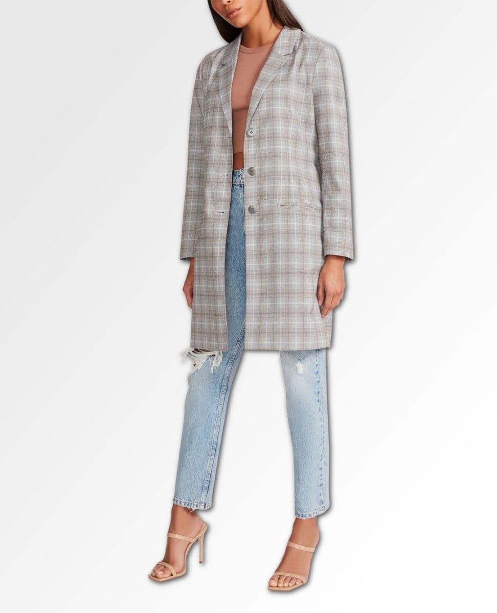 Clock Out Blazer - PINK ARROWS