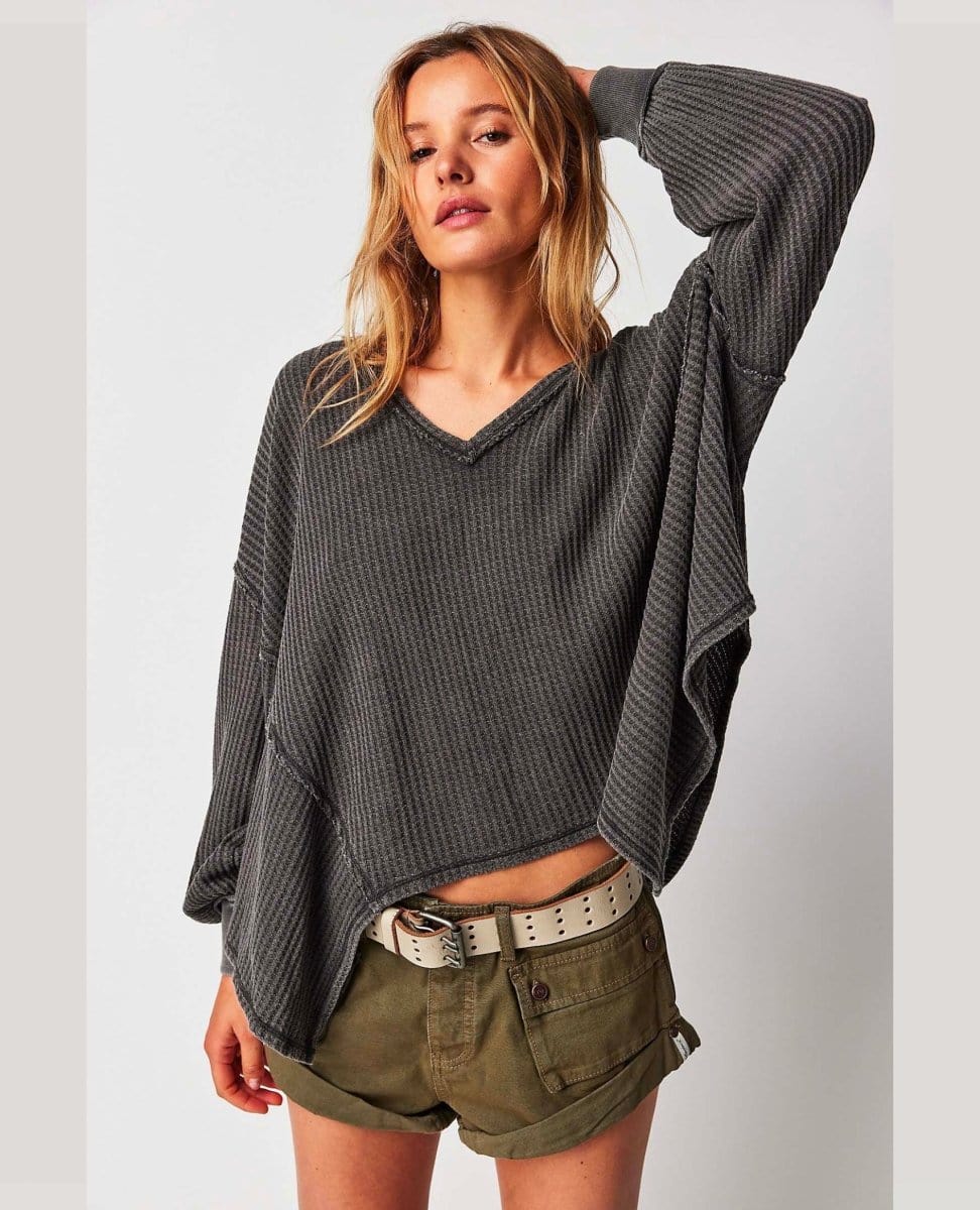 Coraline Thermal Vintage Black - PINK ARROWS