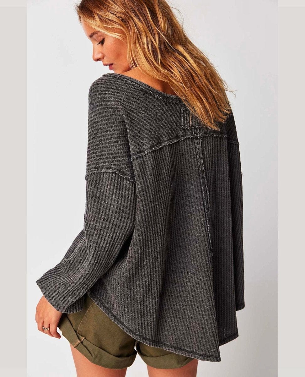 Coraline Thermal Vintage Black - PINK ARROWS