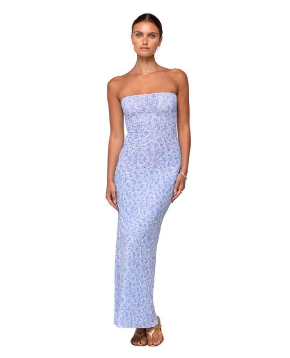 Demi Midi Dress Meadow - PINK ARROWS