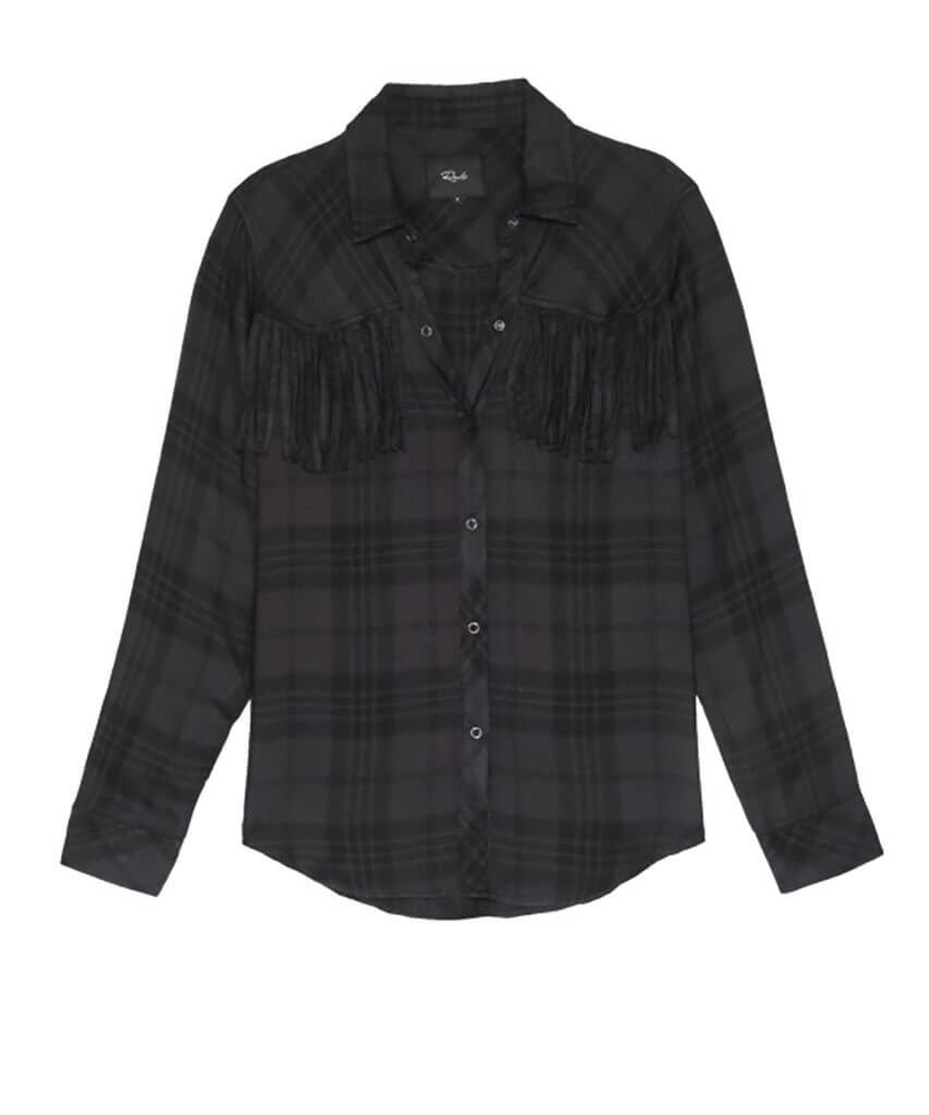 Dolly Onyx Jet Fringe - PINK ARROWS