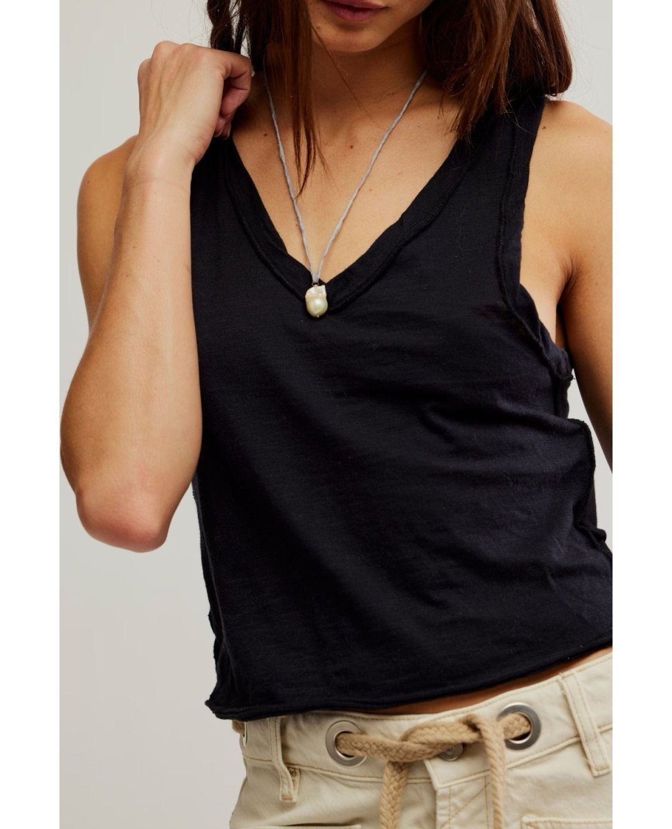 Easy Tank Black - PINK ARROWS