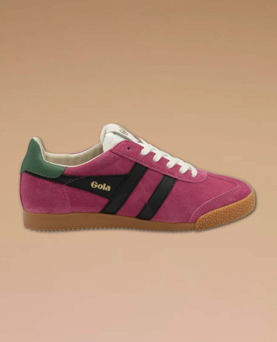Elan Sneaker Fuchsia Black Evergreen - PINK ARROWS
