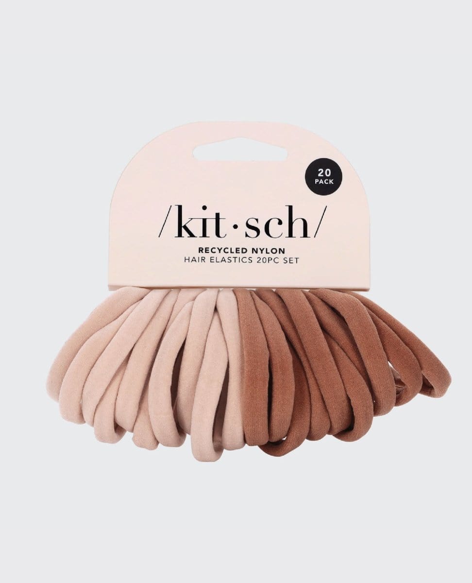 Elastic Hair Ties 20 Pack Blush - PINK ARROWS