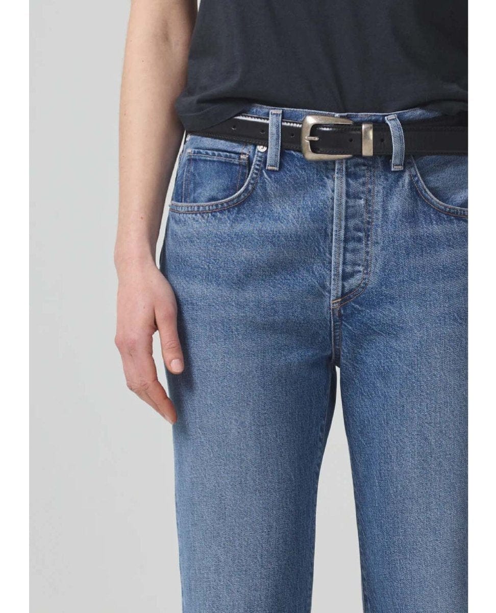 Emery Crop Siesta Jean - PINK ARROWS