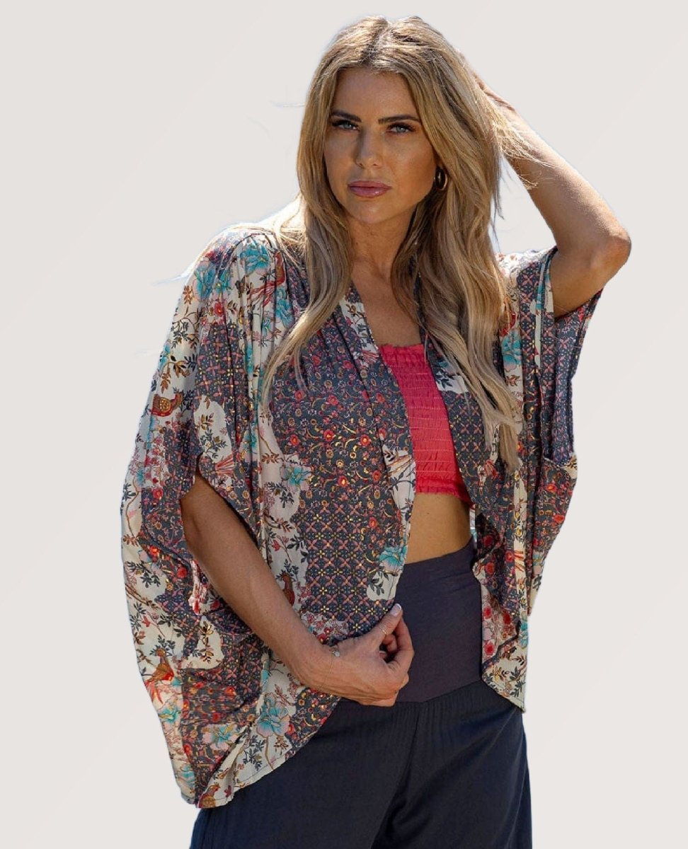 Esmé Kimono Moroccan Spice - PINK ARROWS