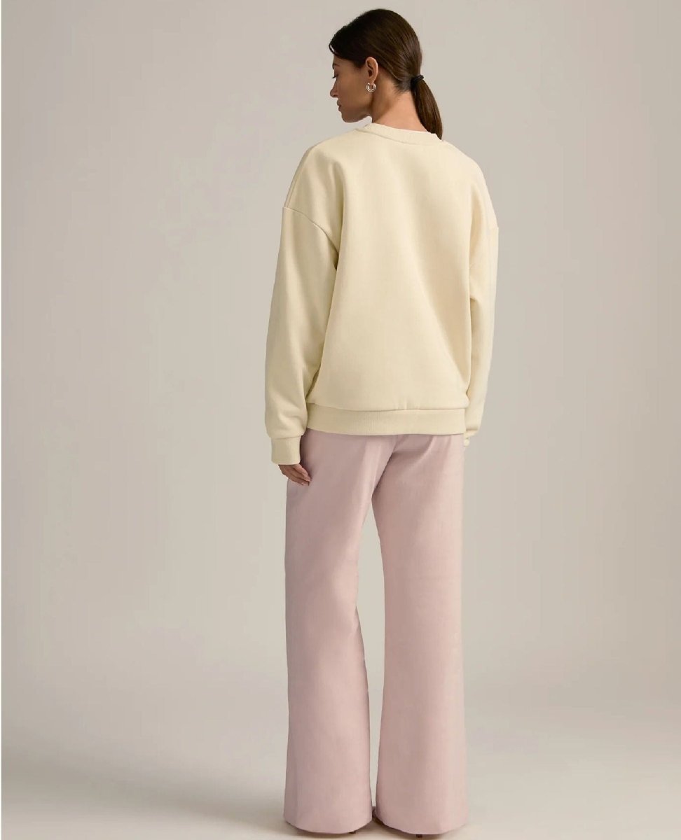 Favorite Mom Sweatshirt Baby Blue Heart - PINK ARROWS