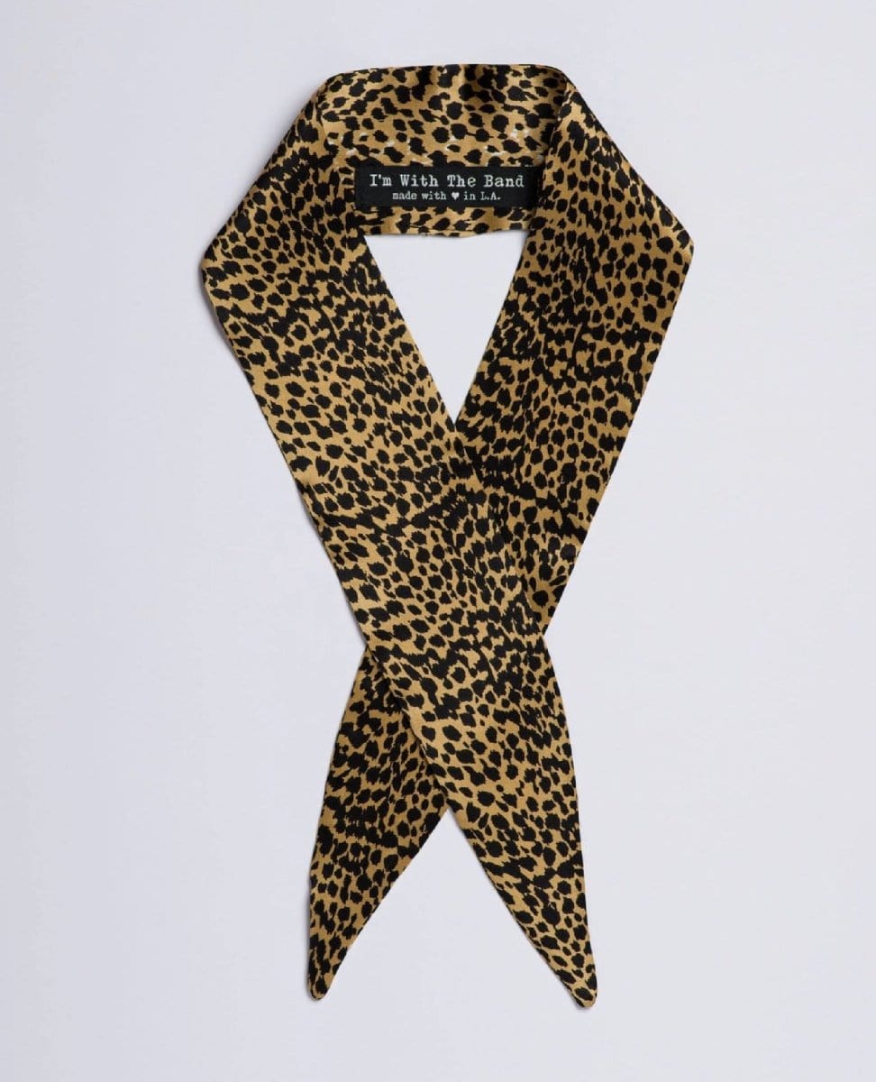 Fox on the Run Scarf Tie - PINK ARROWS