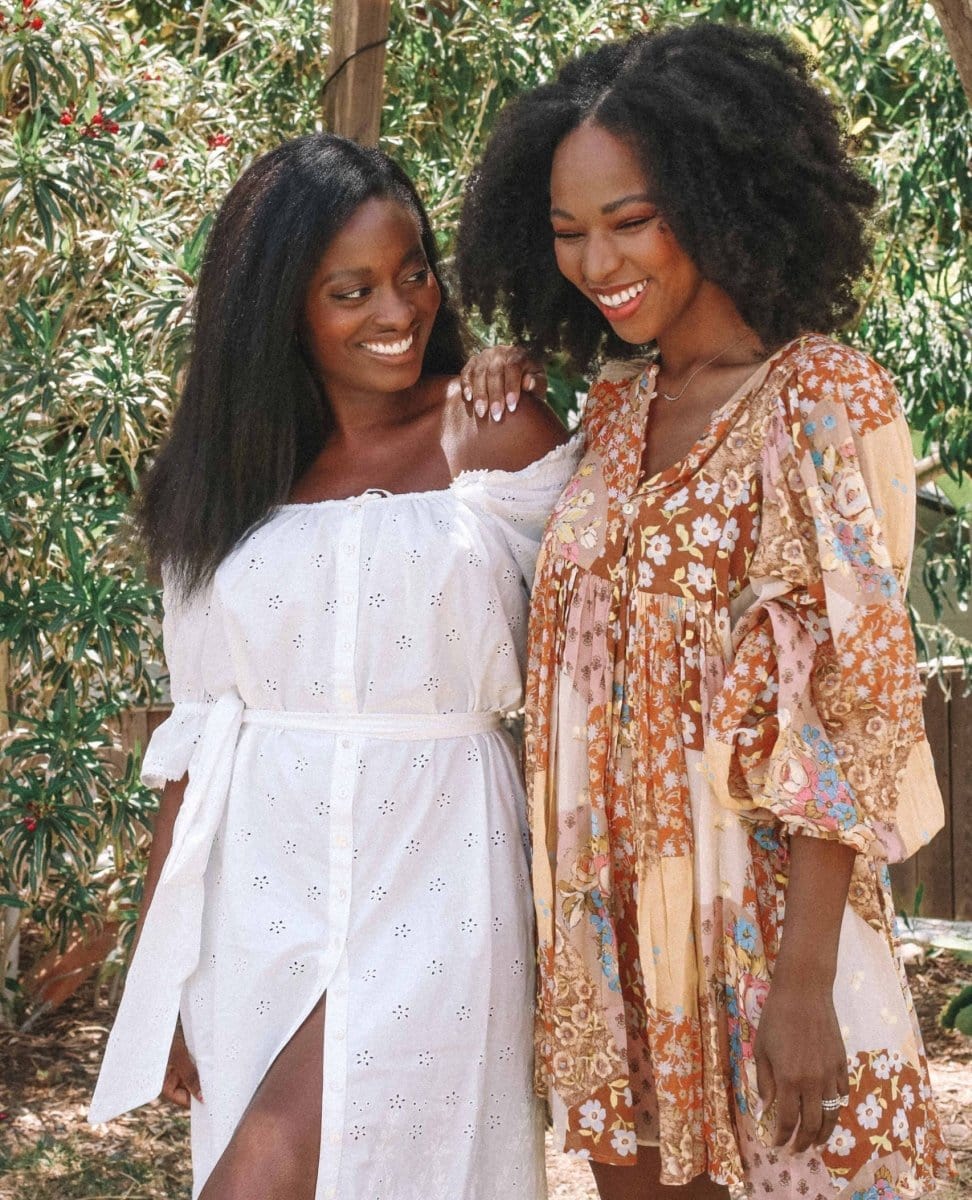 Freda Boho Mini Dress Amber - PINK ARROWS