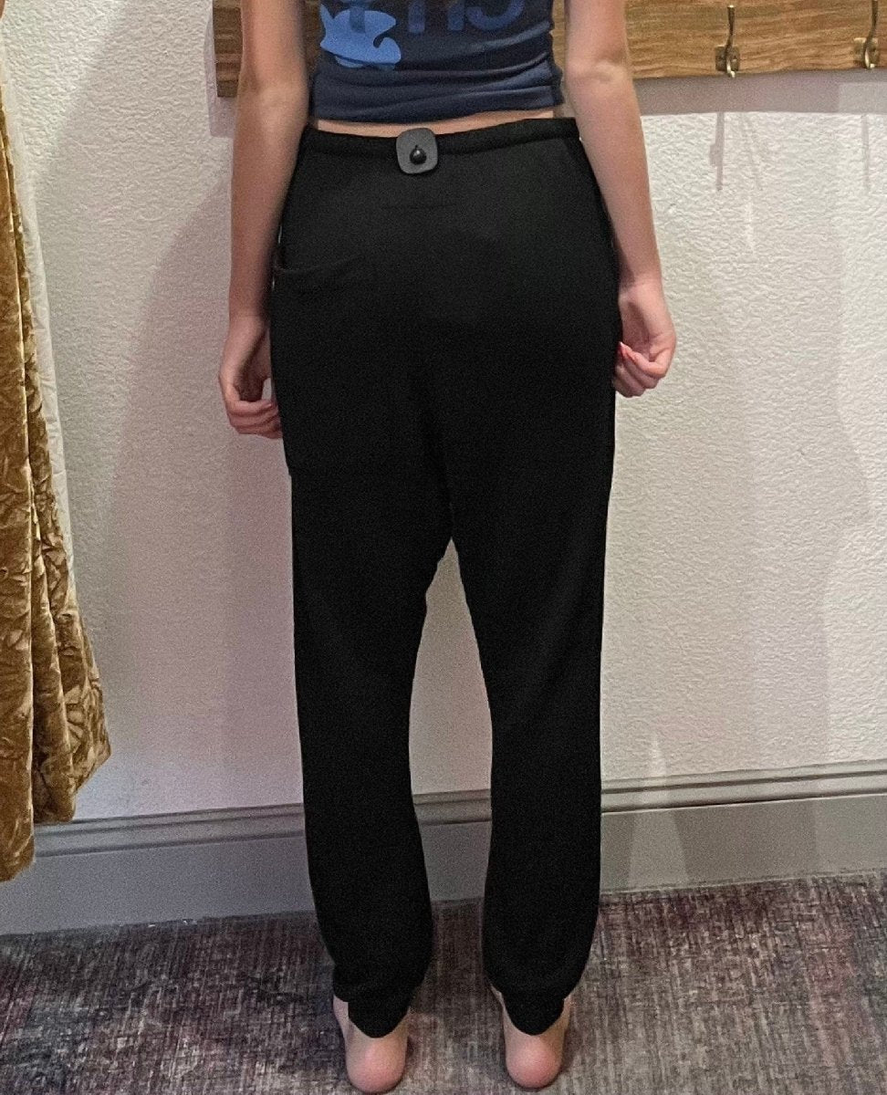 Free City Pocket Sweatpant Superblack Blue Dove - PINK ARROWS