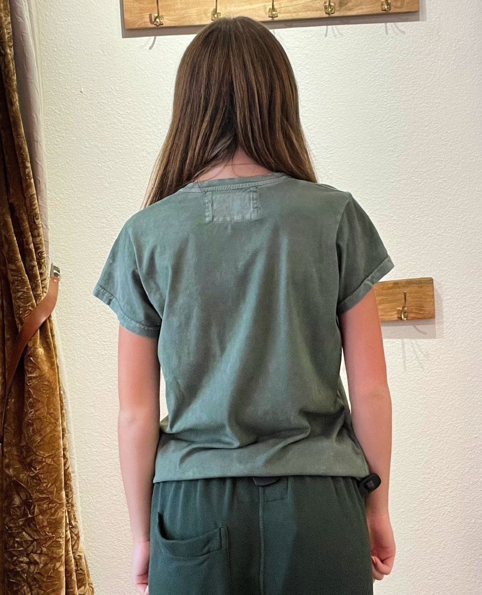 FREECITY Canyonkid '72 Supervintage Tee Greendirt - PINK ARROWS