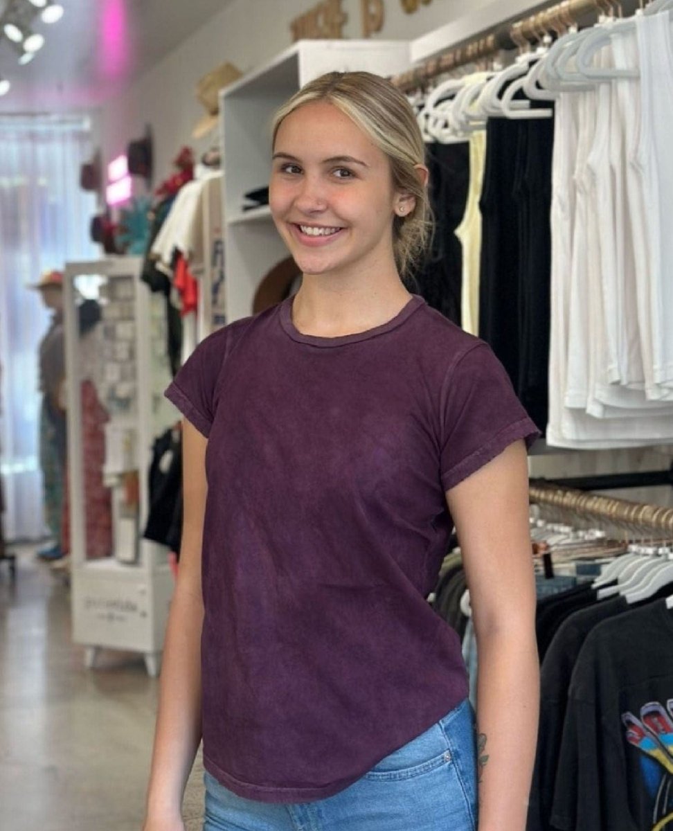 FREECITY Canyonkid '72 Supervintage Tee Plumstree - PINK ARROWS