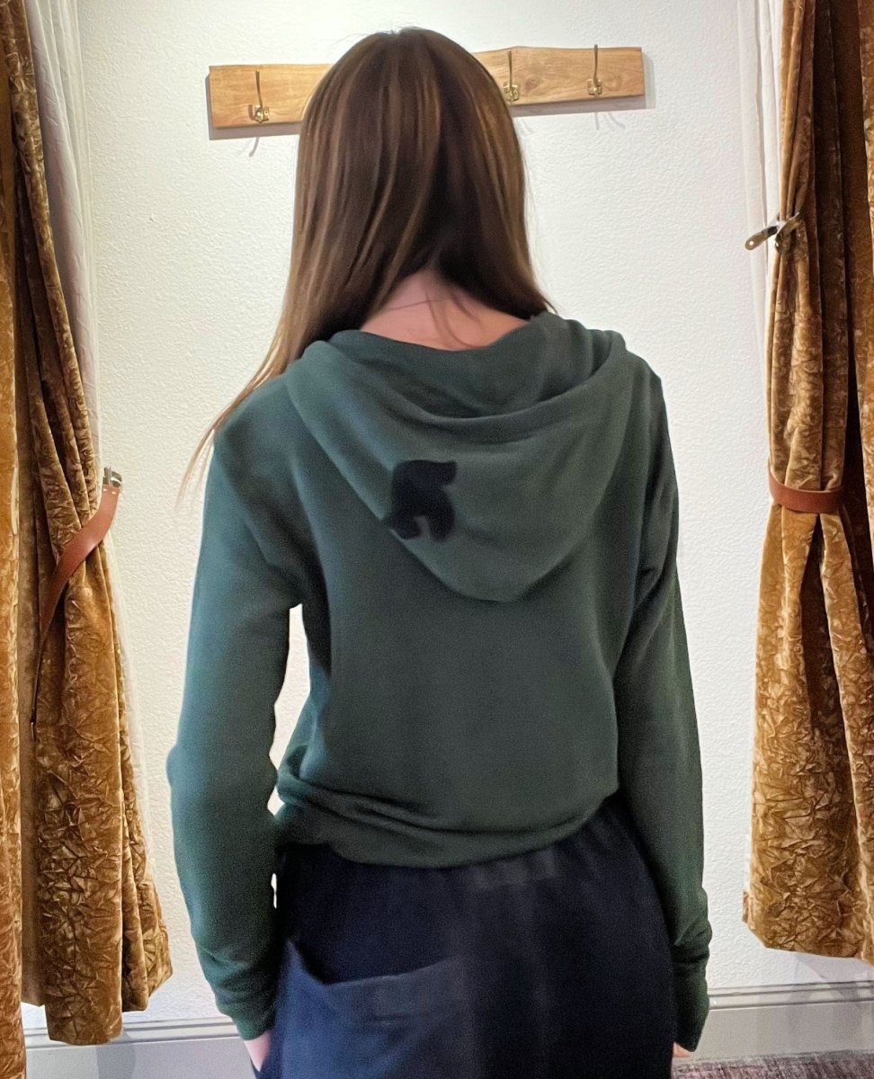 FREECITY Superfluff Lux Zip Hoodie Bush - PINK ARROWS