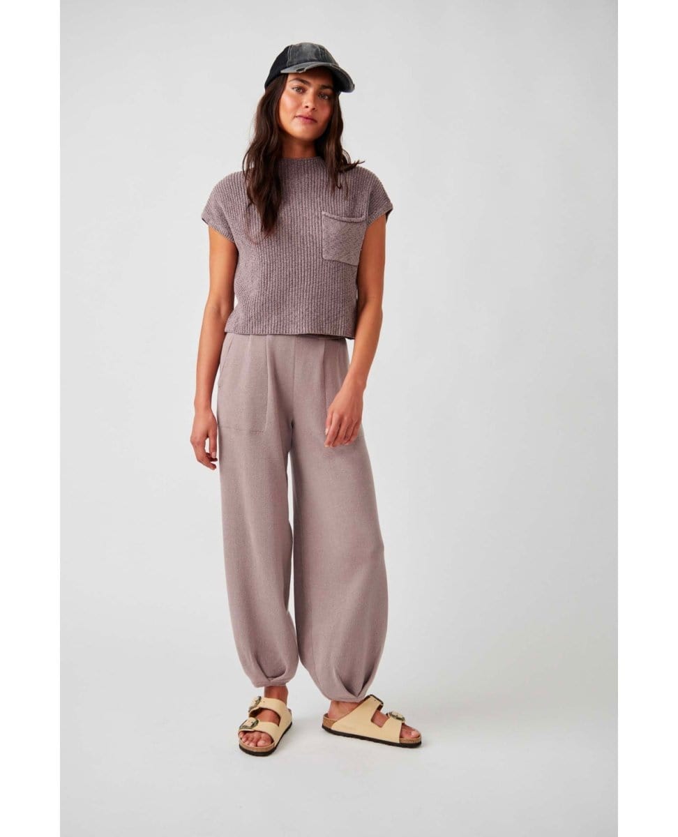 Freya Sweater Set in Cashmere Combo - PINK ARROWS