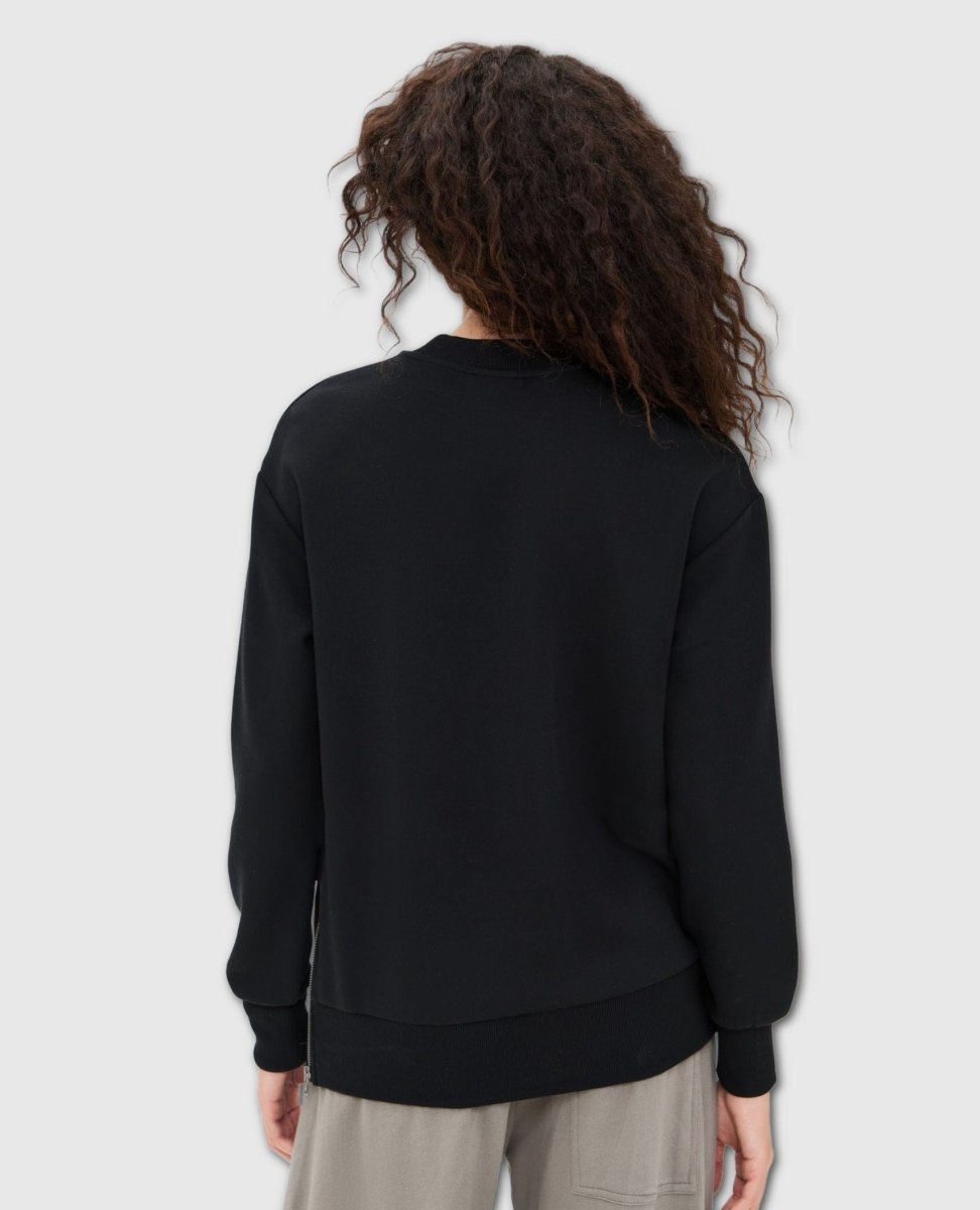 Gabriella Sweat Black - PINK ARROWS