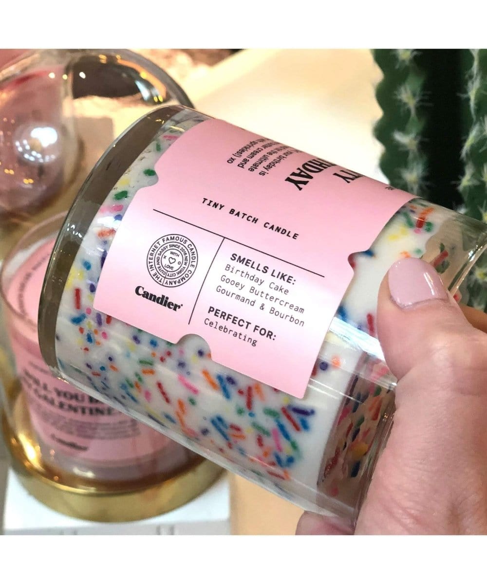 Go Shawty It's Yo' Birthday Candle - PINK ARROWS