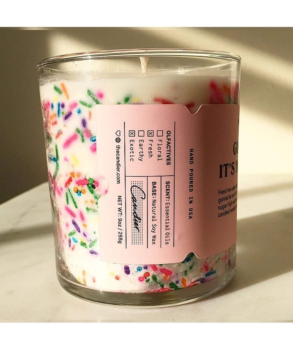 Go Shawty It's Yo' Birthday Candle - PINK ARROWS