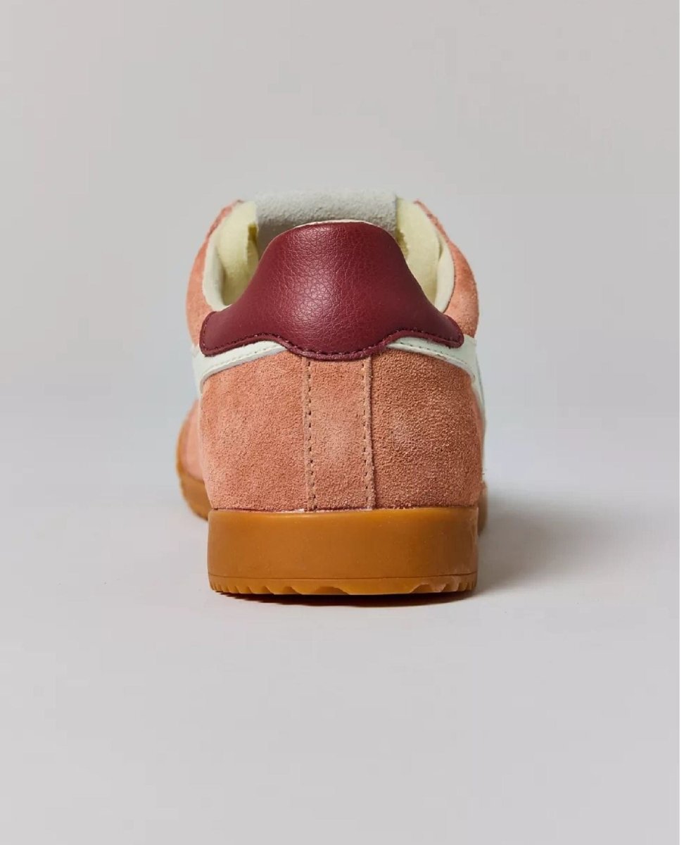 Gola Women's Elan Trainer Terracotta/Off White/Red Ochre - PINK ARROWS