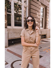 Grover Short Sleeve Field Suit Sesame - PINK ARROWS