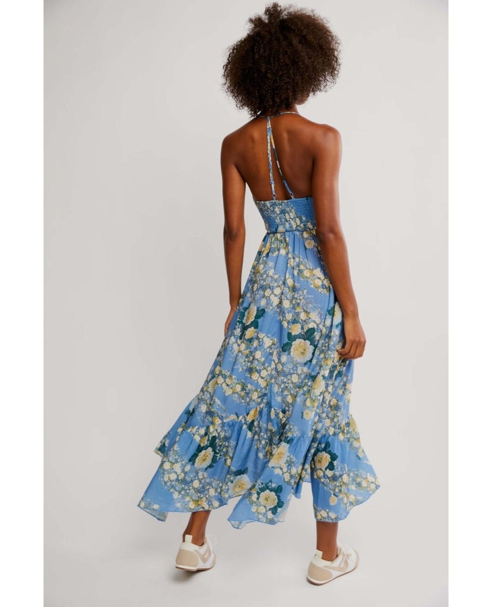 Heat Wave Maxi Allure Blue Combo - PINK ARROWS