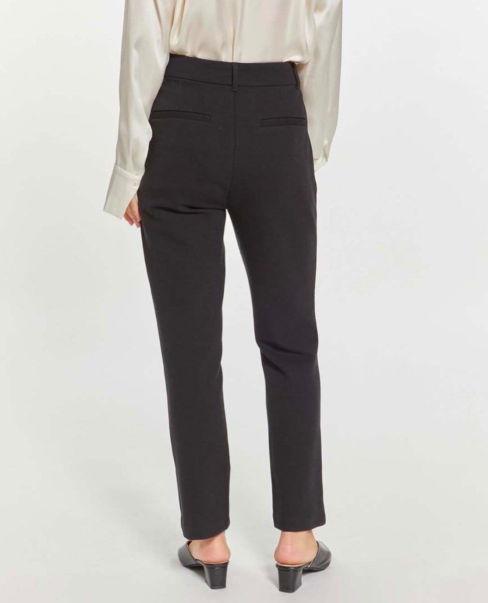 High Waisted Boot Cut Black Cecile Pant - PINK ARROWS